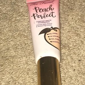 Too faced peach perfect foundation